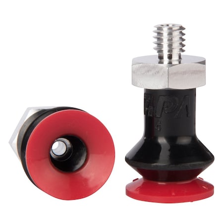 Fipa Bellows vacuum cup diam. 16 mm, Varioflex 30 Degrees/60 Degrees, fitting M6-male 22.016.254.16